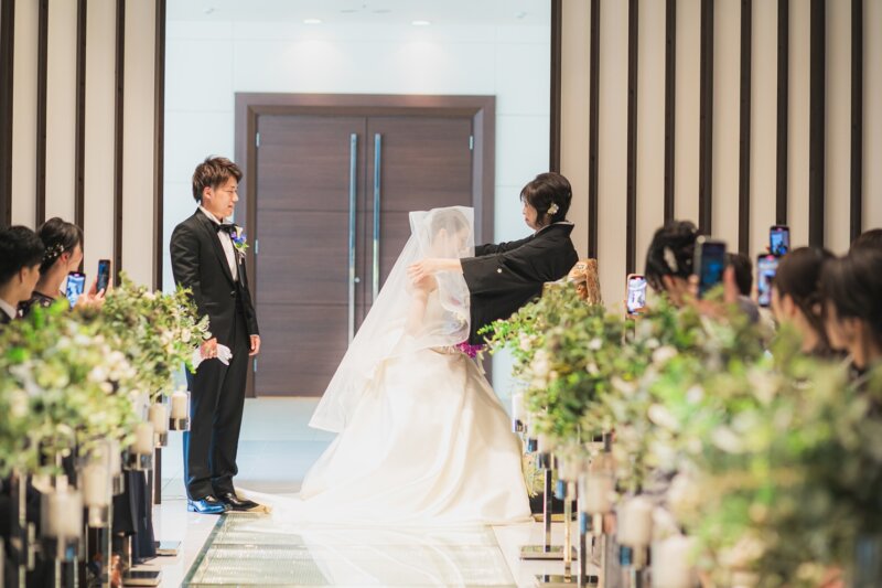 浜松結婚式場　ミュゼ四ツ池　バージンロード